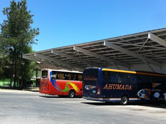terminal de buses en San Felipe